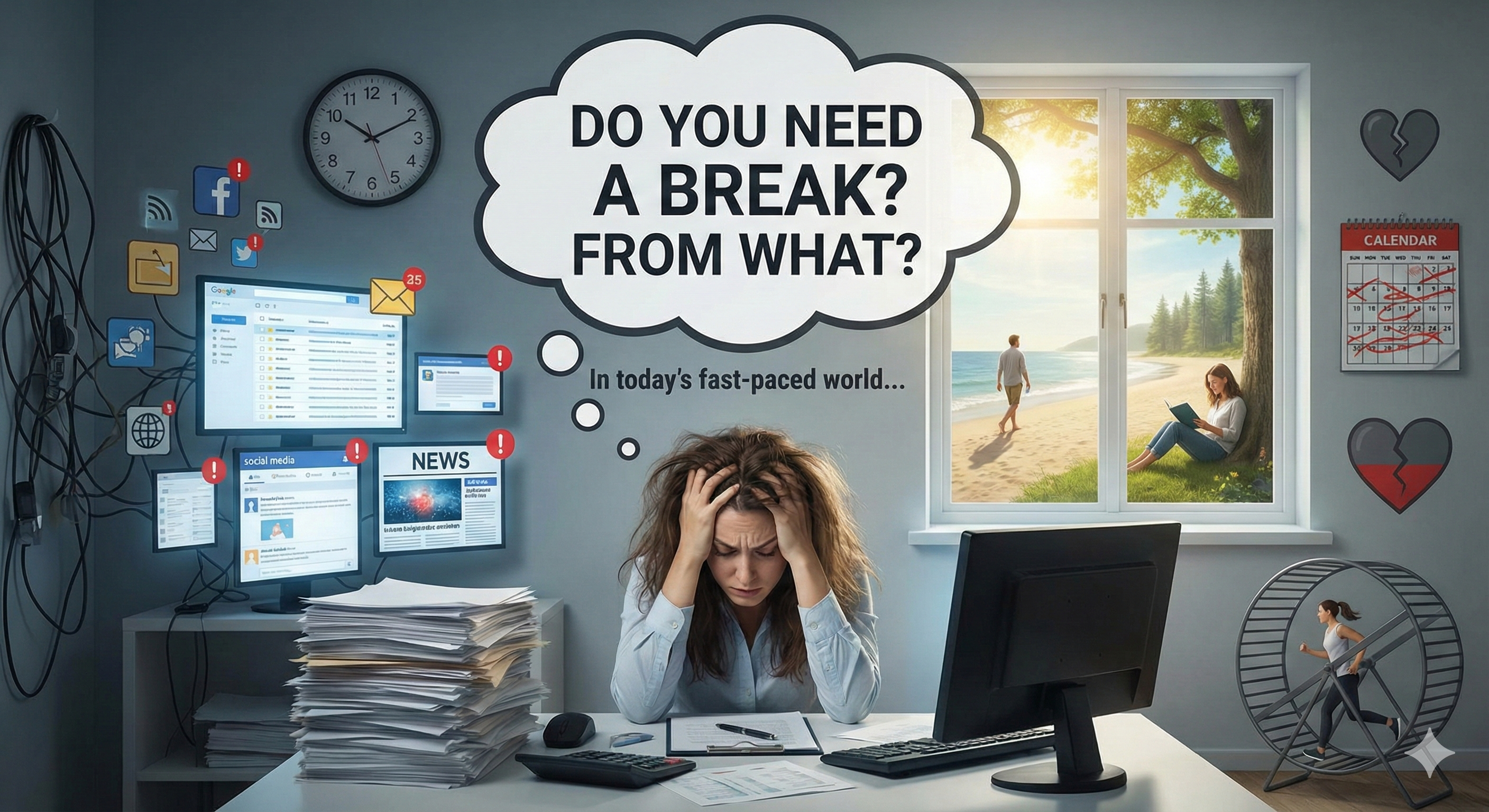 Do You Need a Break? From What?