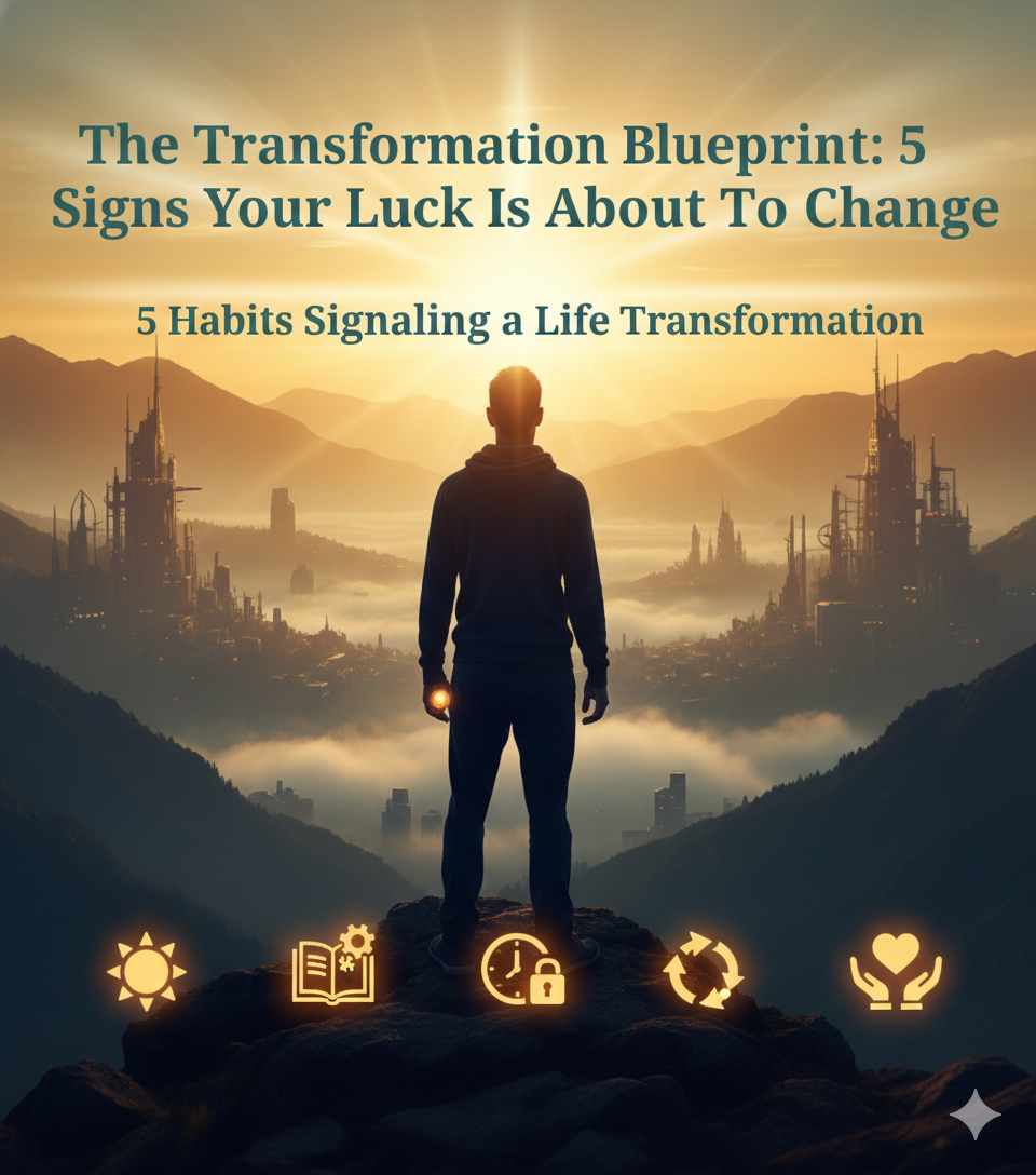 The Transformation Blueprint: 5 Signs Your Luck is About to Change